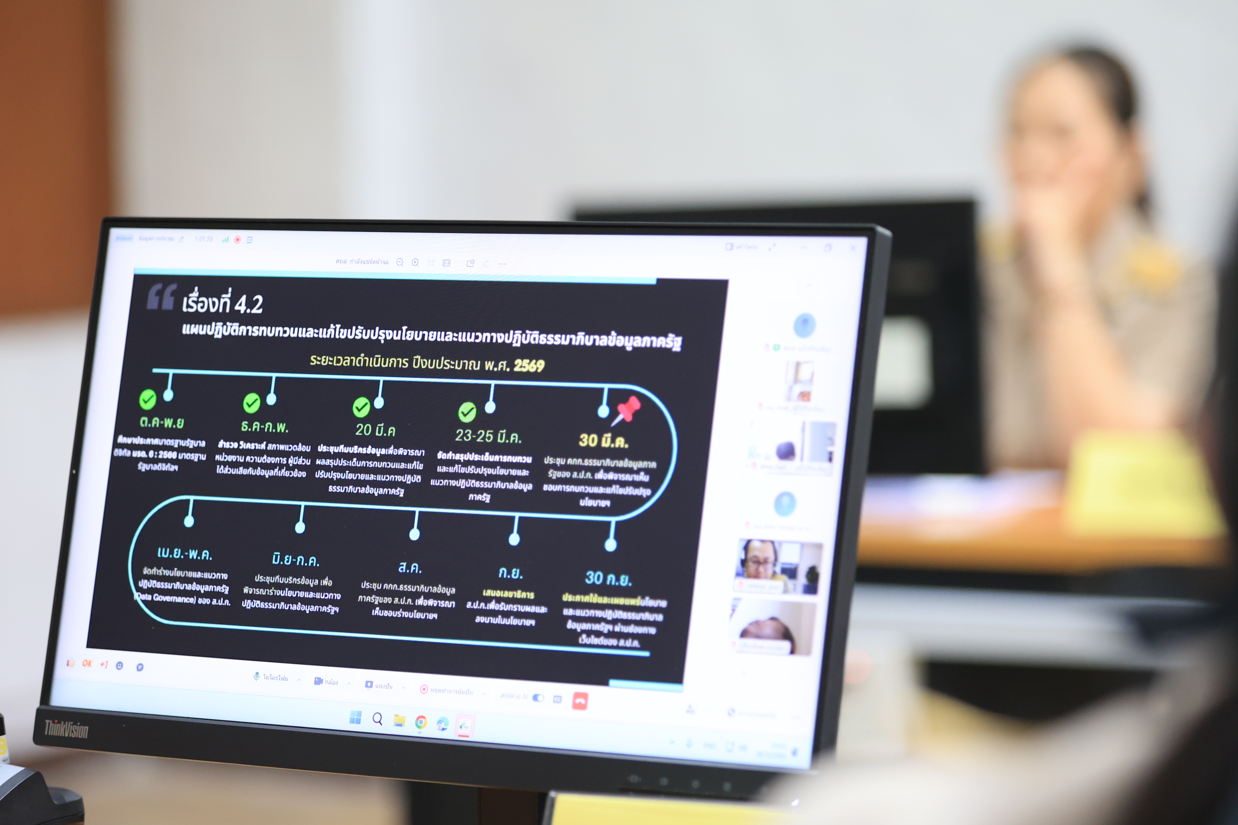 title - ส.ป.ก. ประชุมคณะกรรมการธรรมภิบาลข้อมูลภาครัฐ ครั้งที่ 1/2569